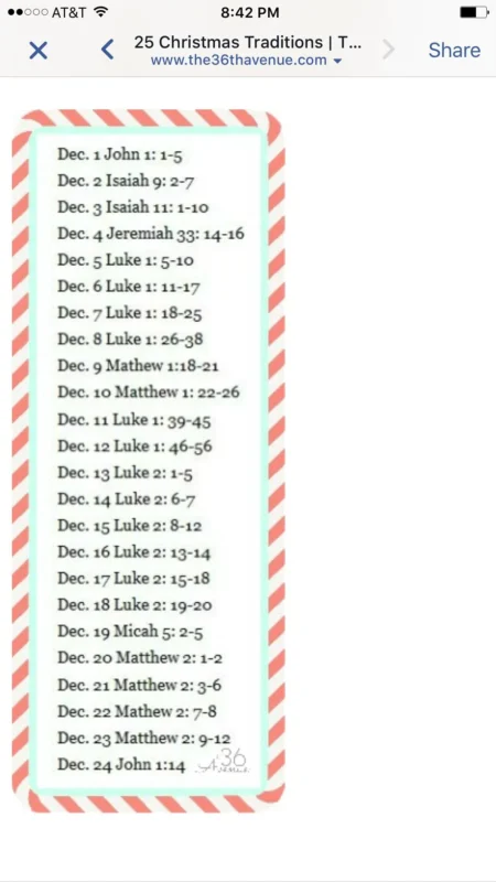 25 bible verses for christmas