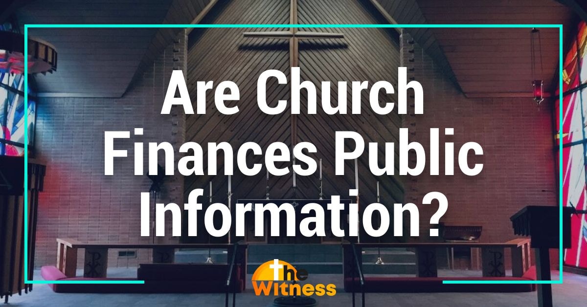 Are Church Finances Public Information?