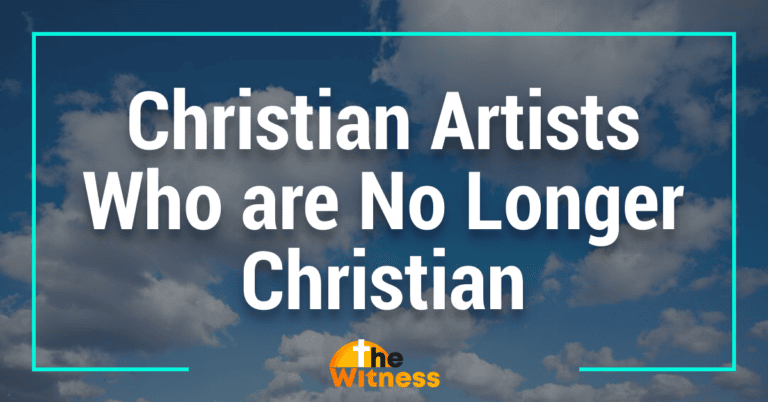 Christian Artists Who Are No Longer Christian: Faith Transitions In ...