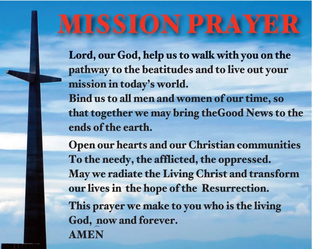 a missionary prayer