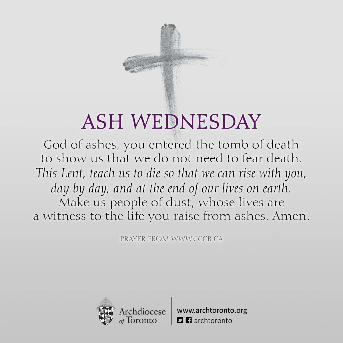 Ash Wednesday Prayer (2024)