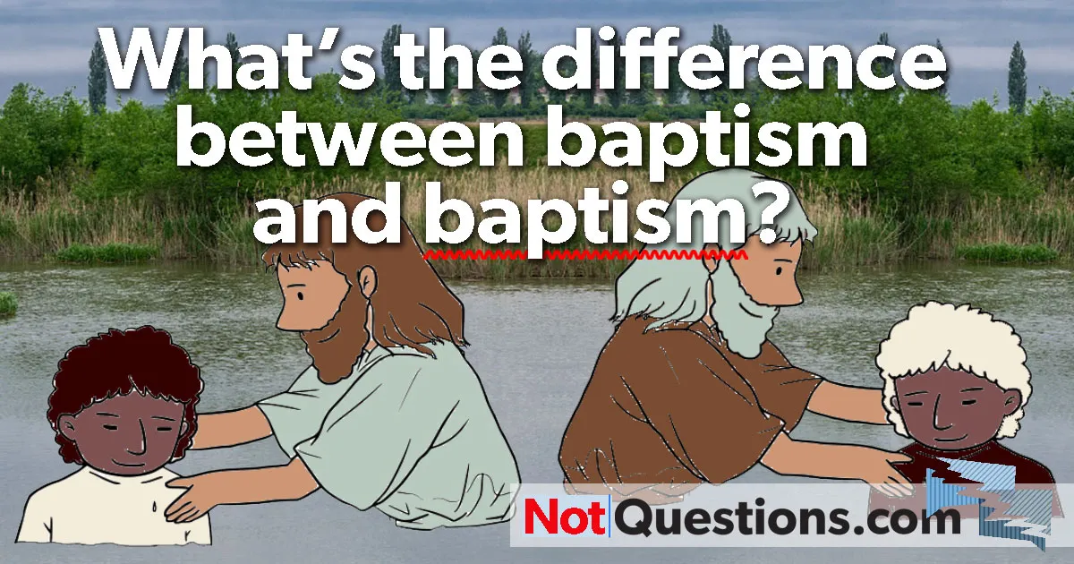 baptised vs christened