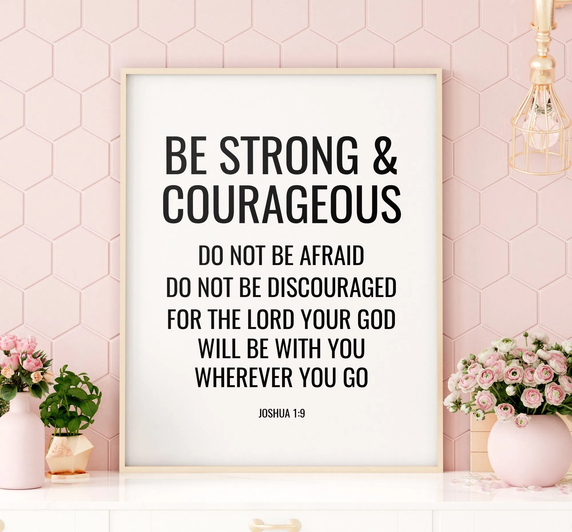 be courageous bible verses