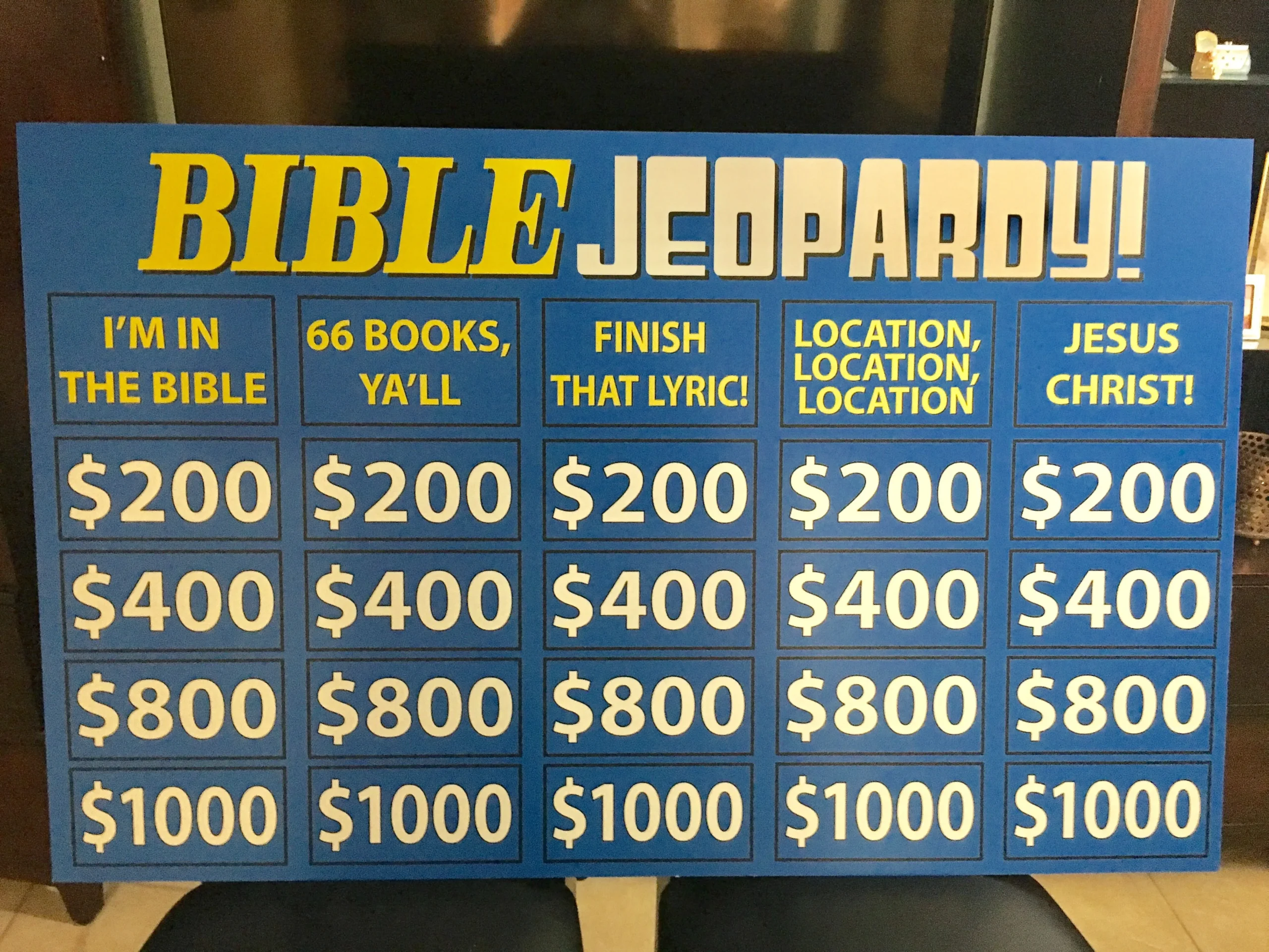 bible jeopardy