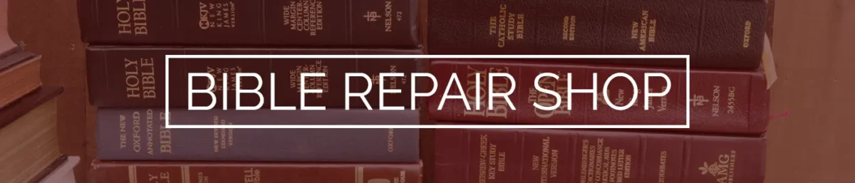 bible repair shop near me