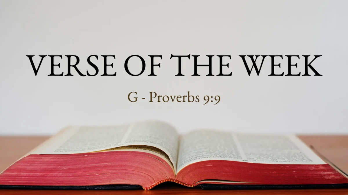 bible verses for this week