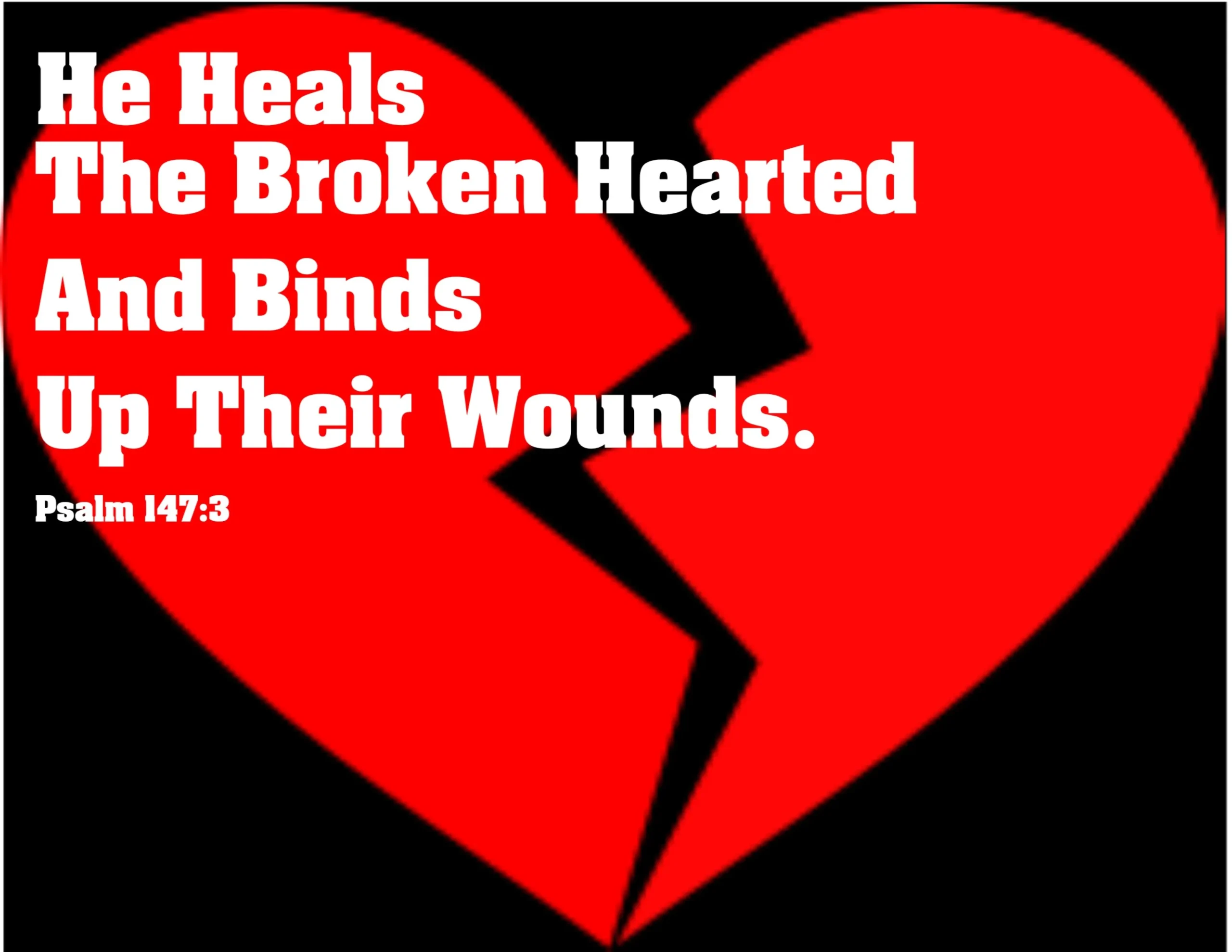 broken heart god heals