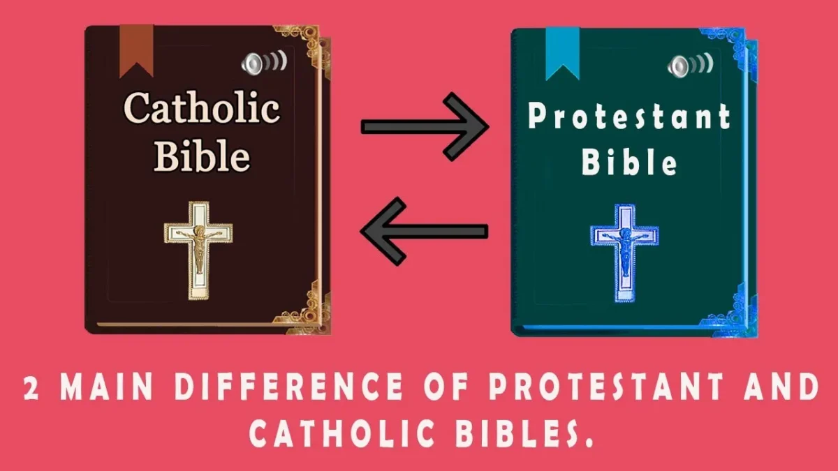 catholic bible compared to protestant bible