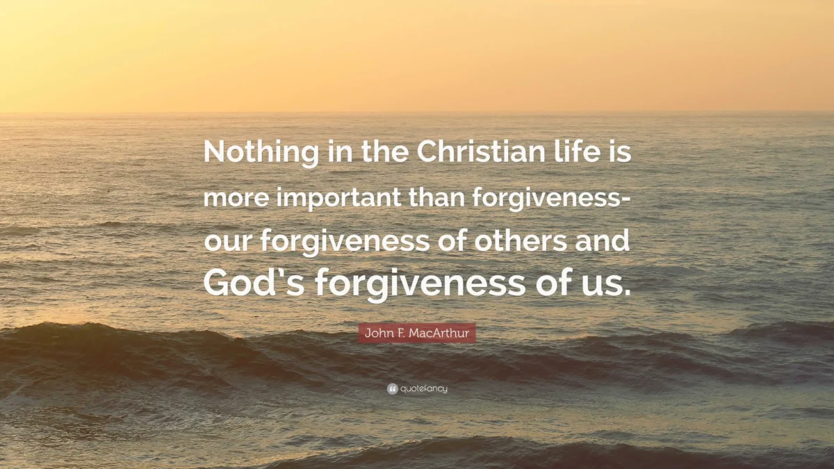 forgiveness in christianity
