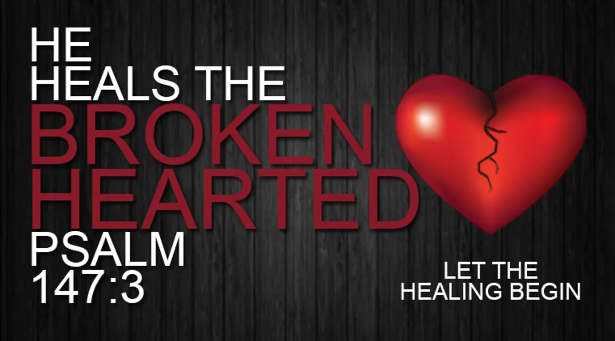 god heal the broken hearted