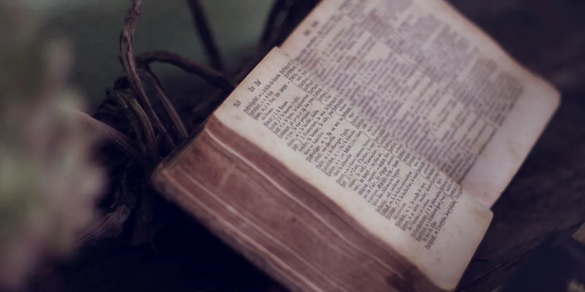 how to clean an old bible