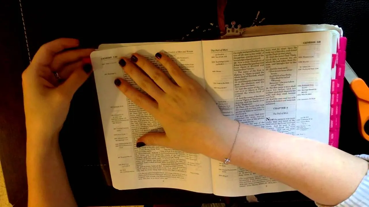 how to remove bible tabs