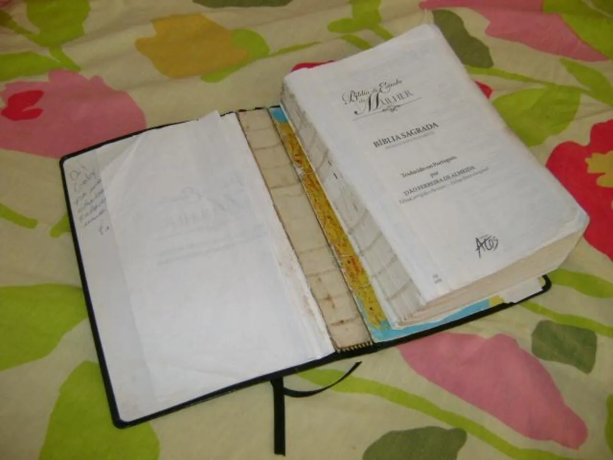 how to repair bible pages