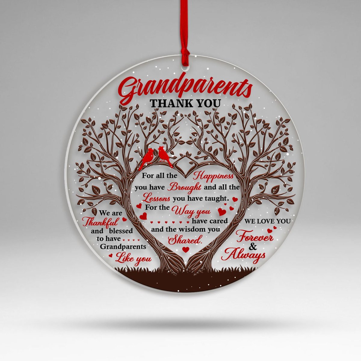 Grandparents' Christmas Ornament