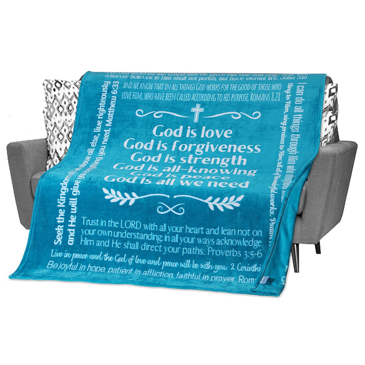 FILO ESTILO Religious Blanket