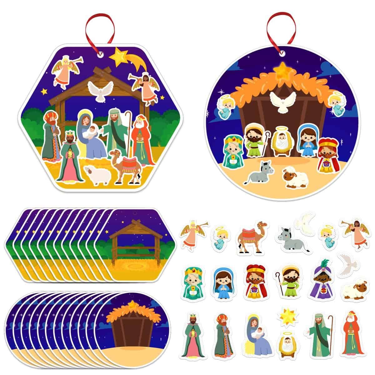 WhatSign Nativity Crafts for Kids