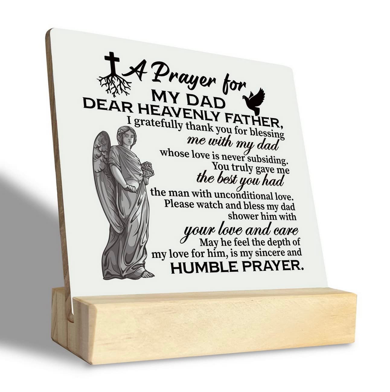 Dad's Prayer Table Sign