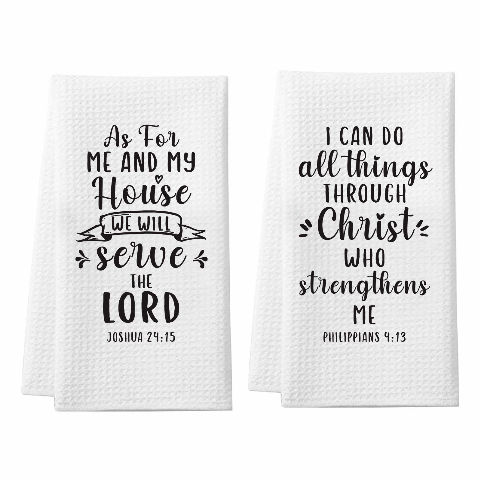 Homythe Christian Kitchen Towels