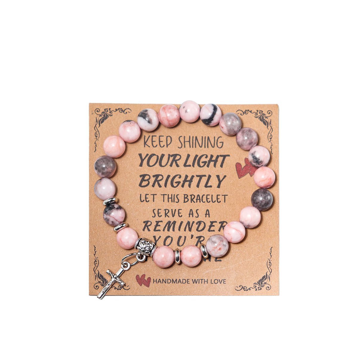 Inspirational Stone Bracelet