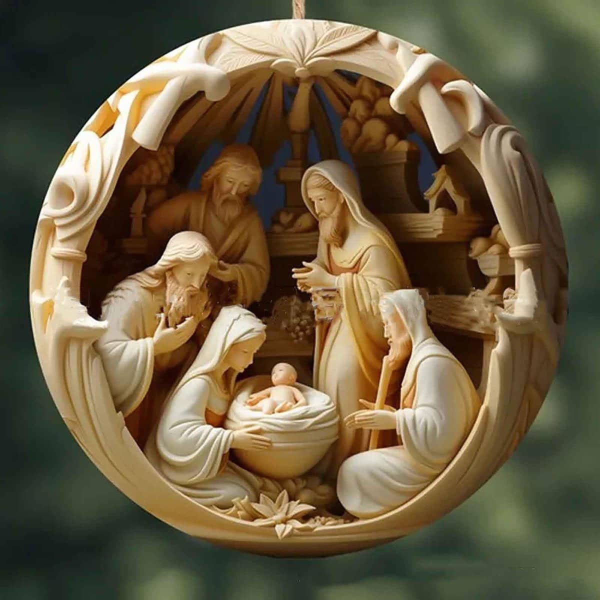 Nativity Scene Ornaments