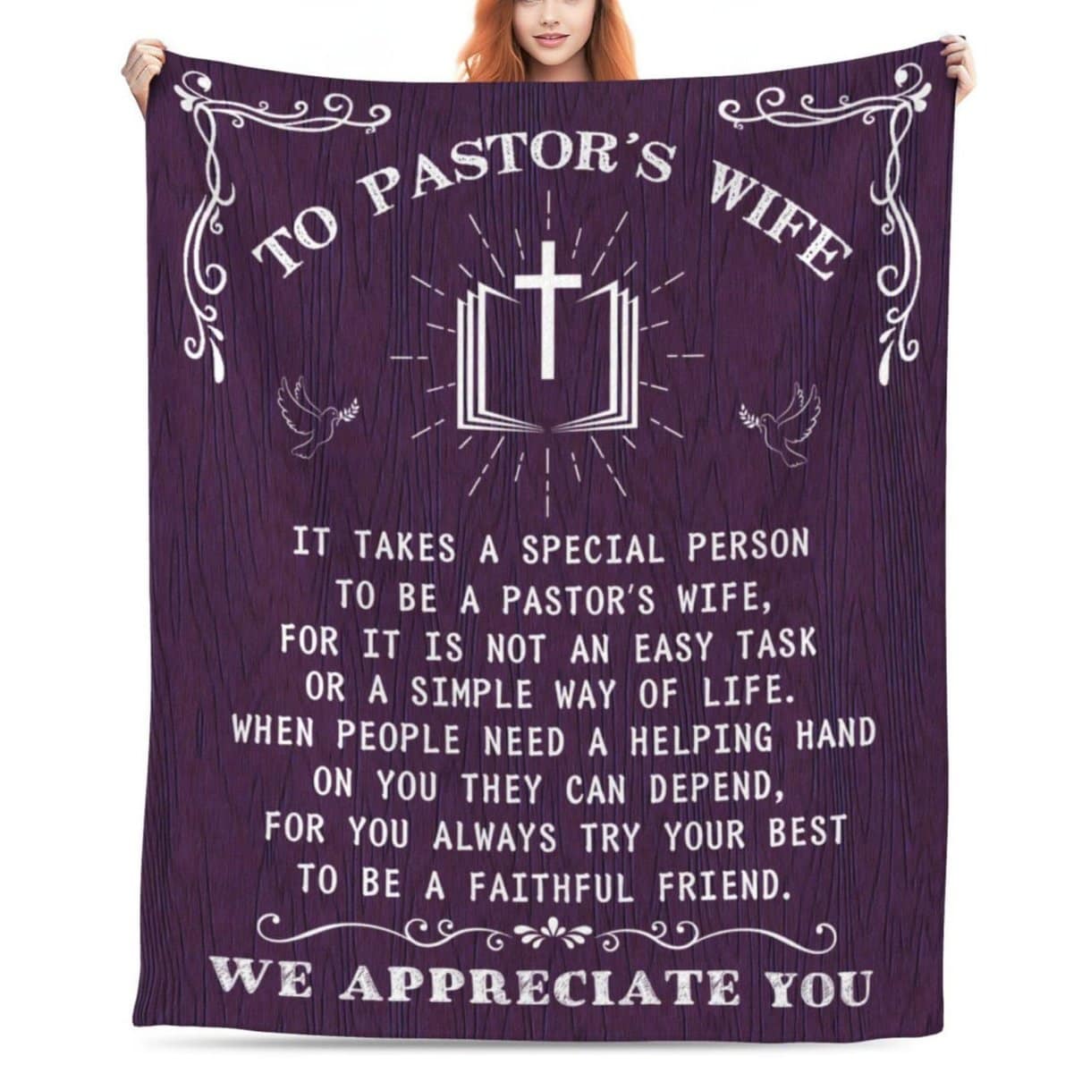 Pastor's Wife Appreciation Blanket