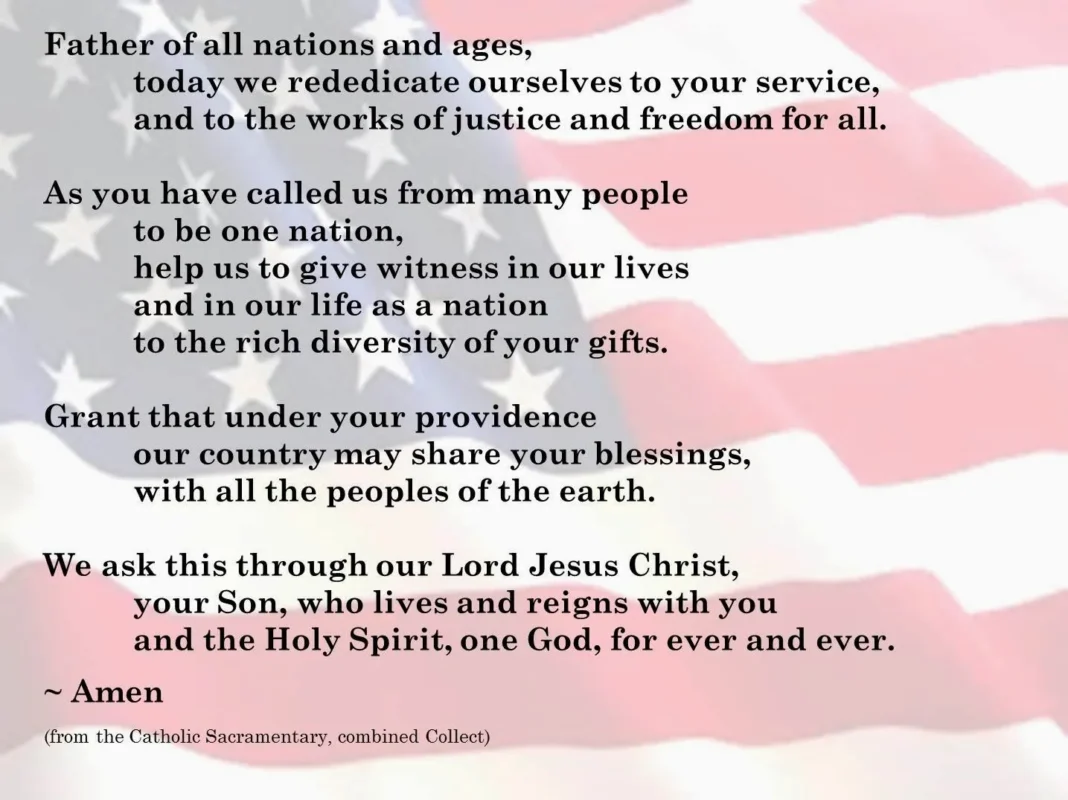 independence day prayer