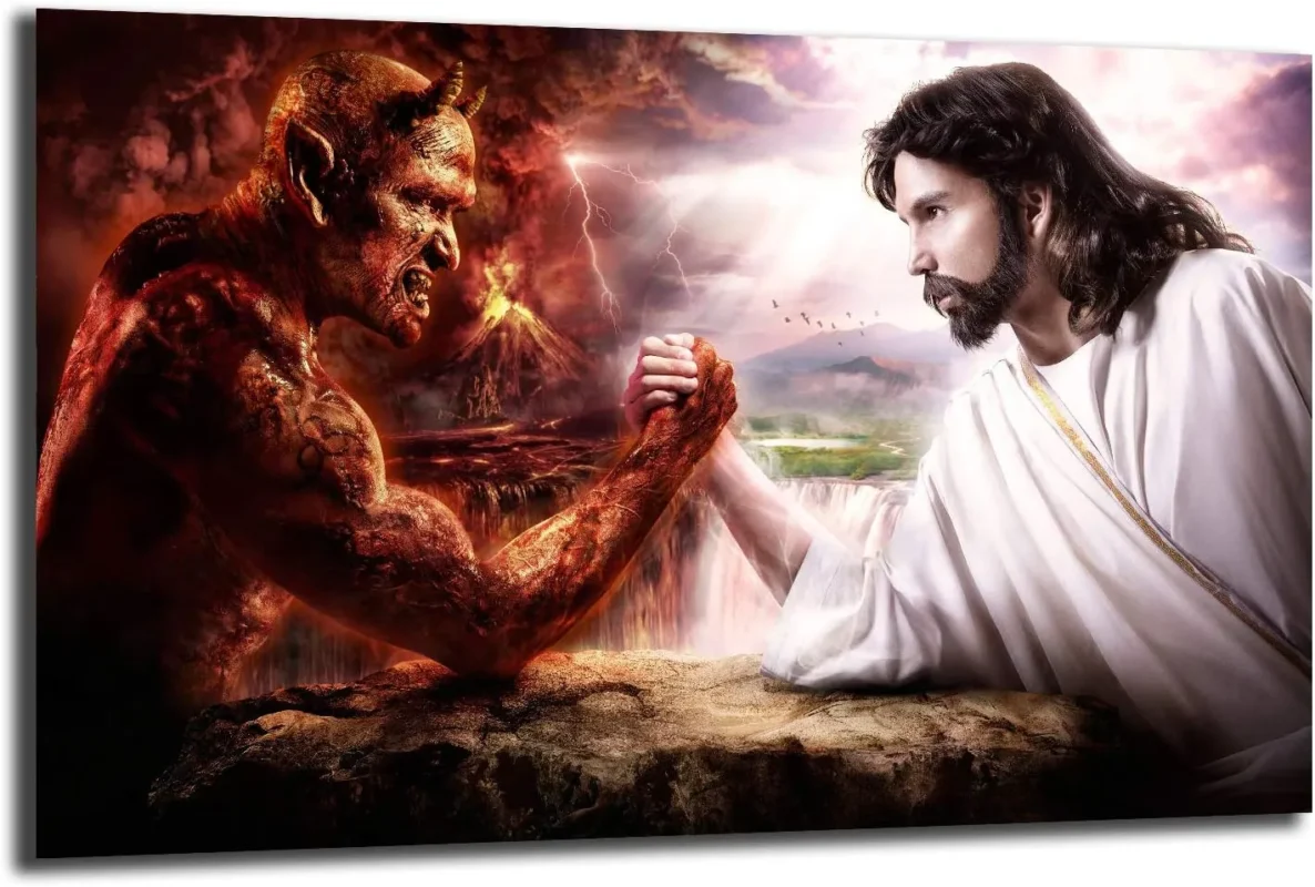 jesus vs devil