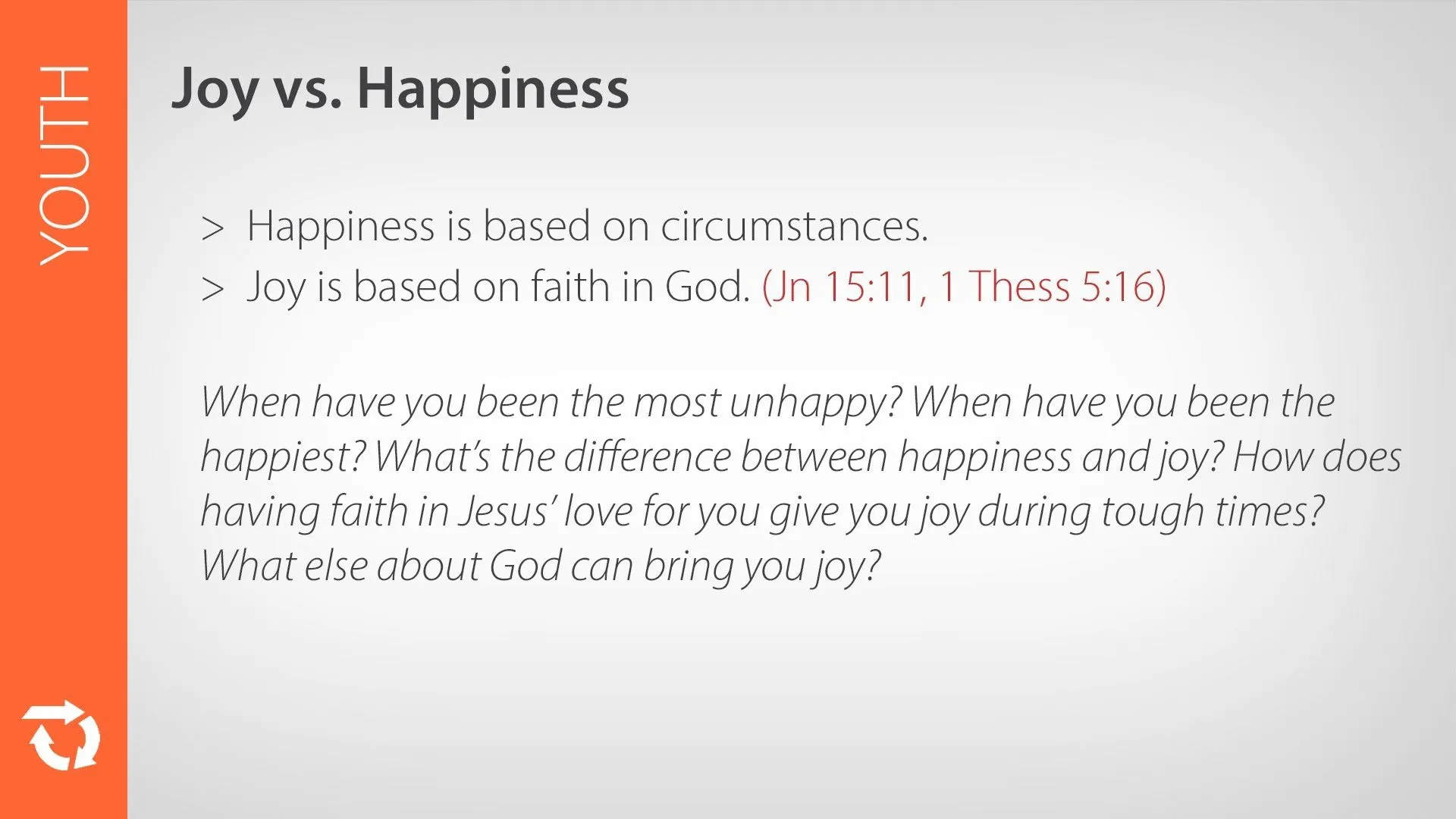 joy vs happy bible