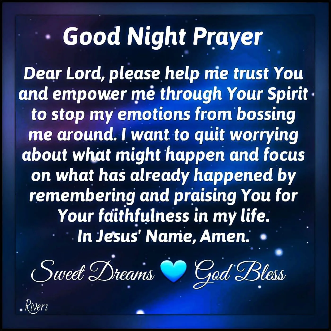 nightly prayers
