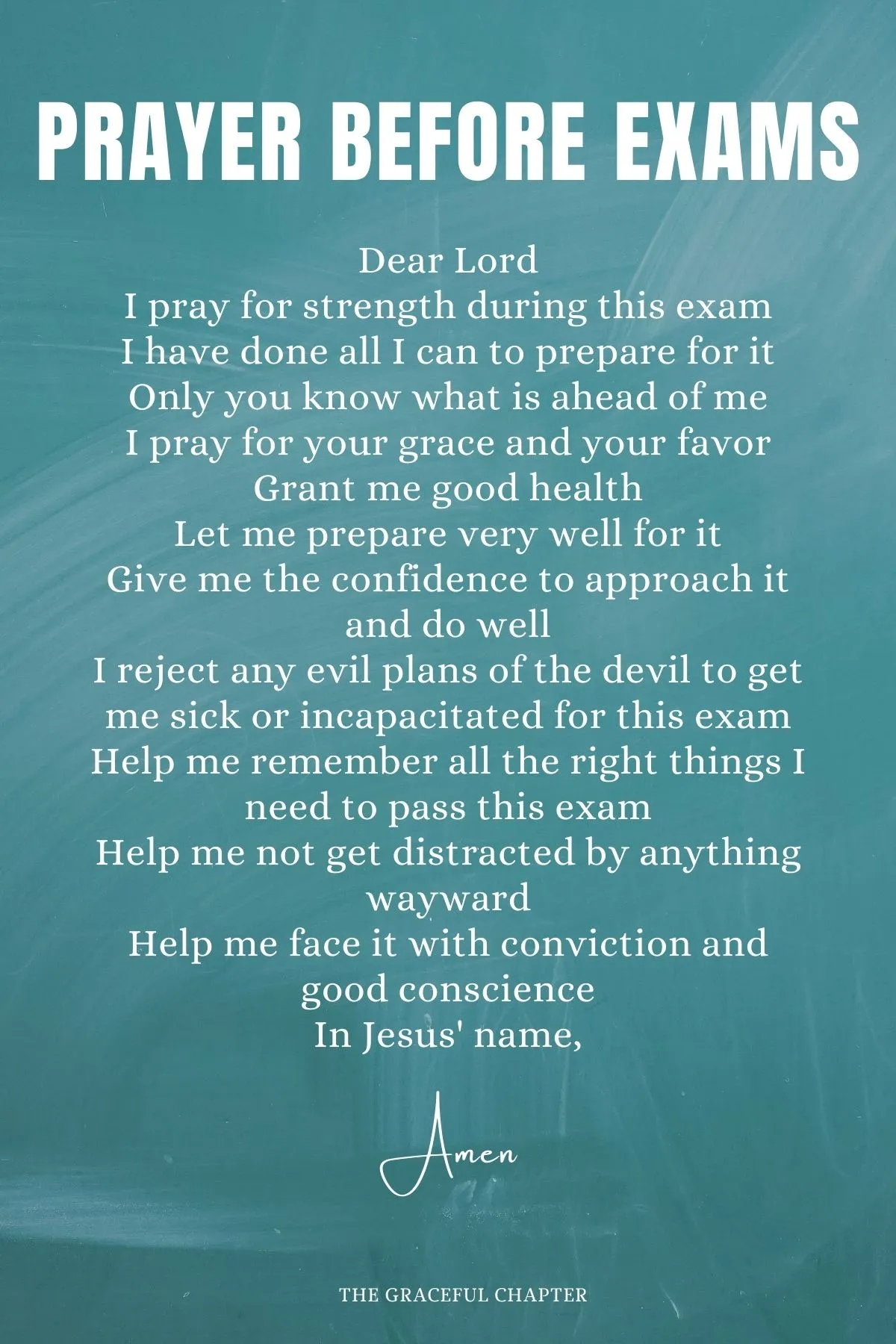 prayer exam