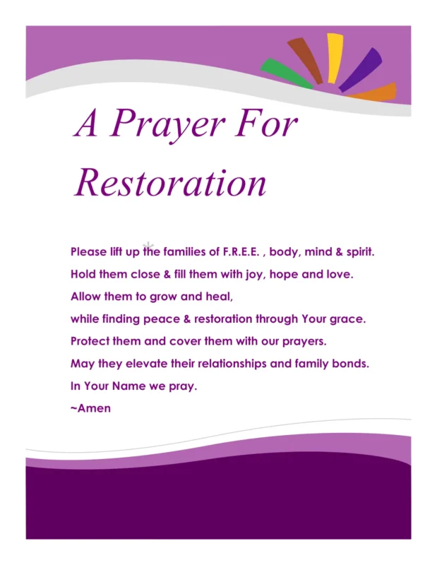 prayer for restoration