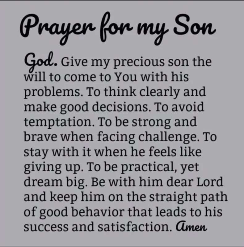 Prayer Of Protection For My Son (2024)