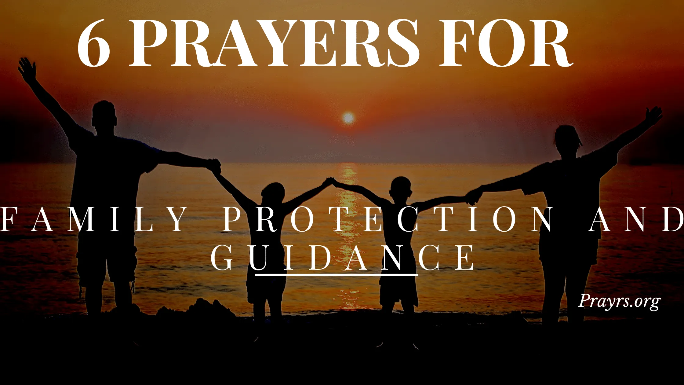 prayer protection for family