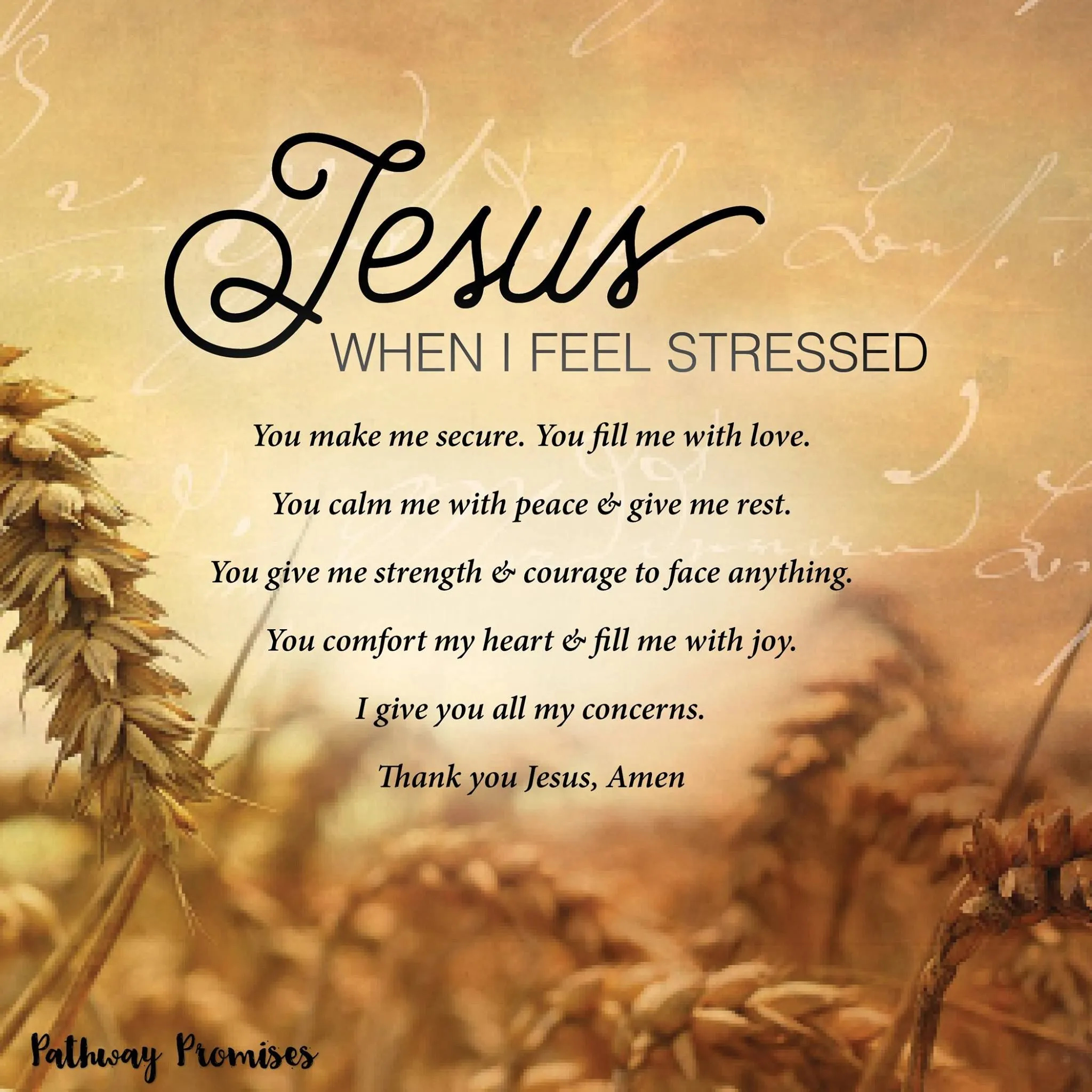prayer stress