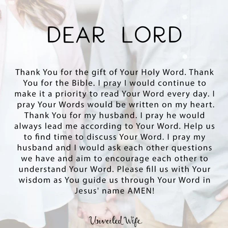 prayer words