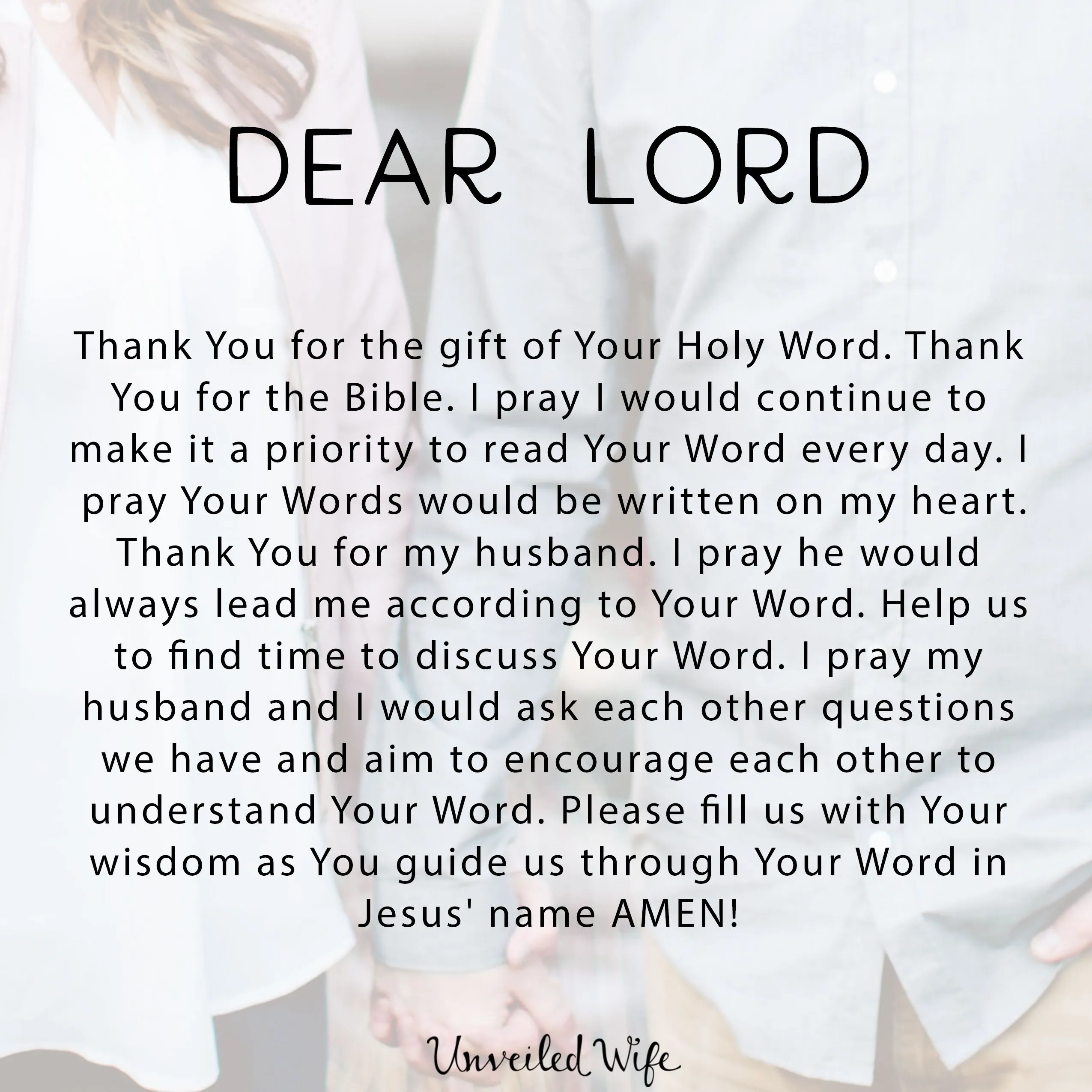 prayer words