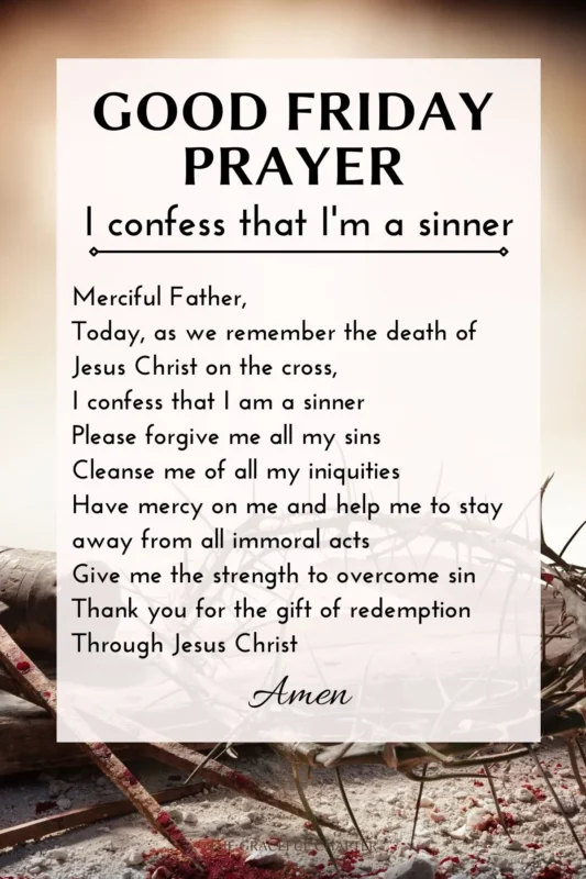 prayers for good friday