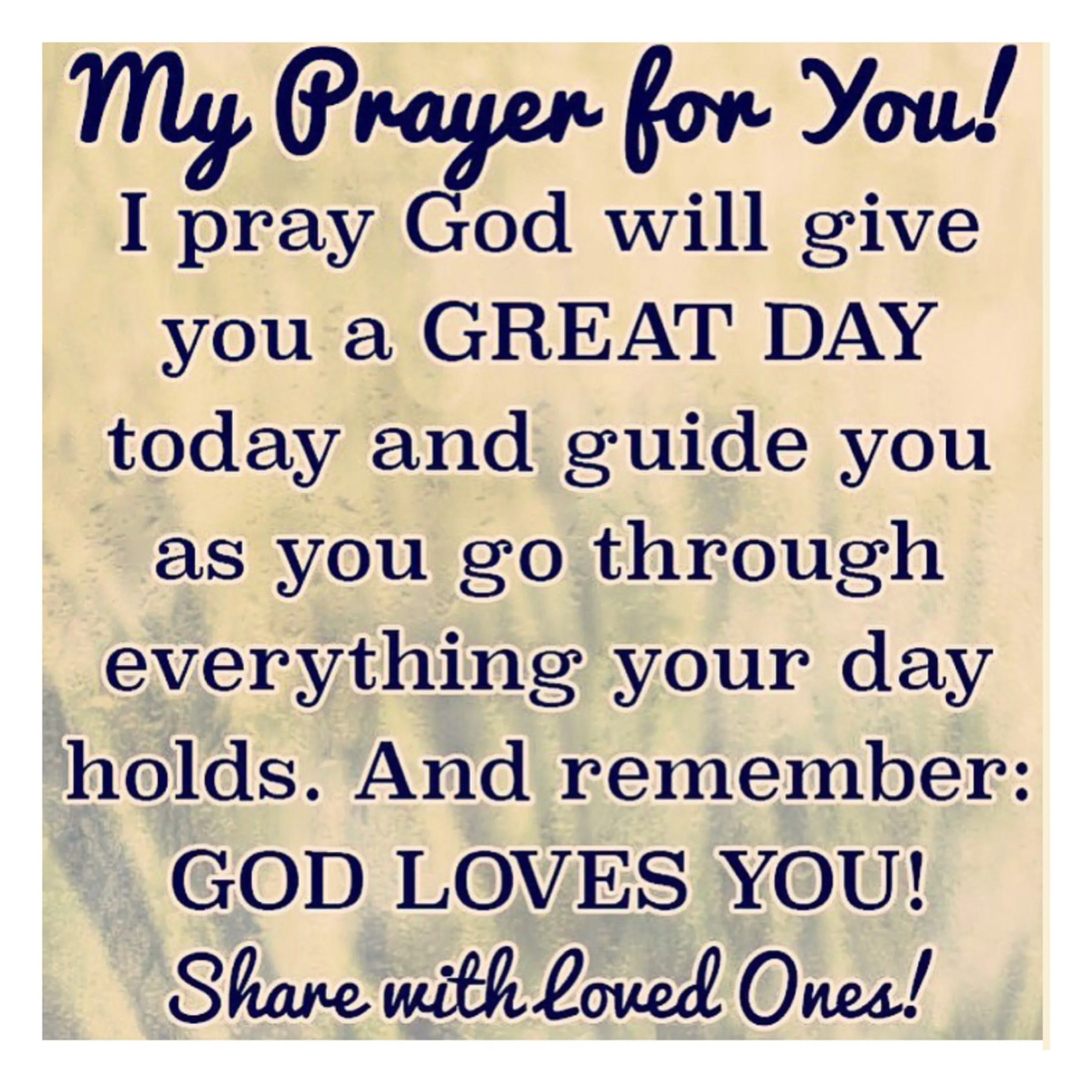 prayers of god