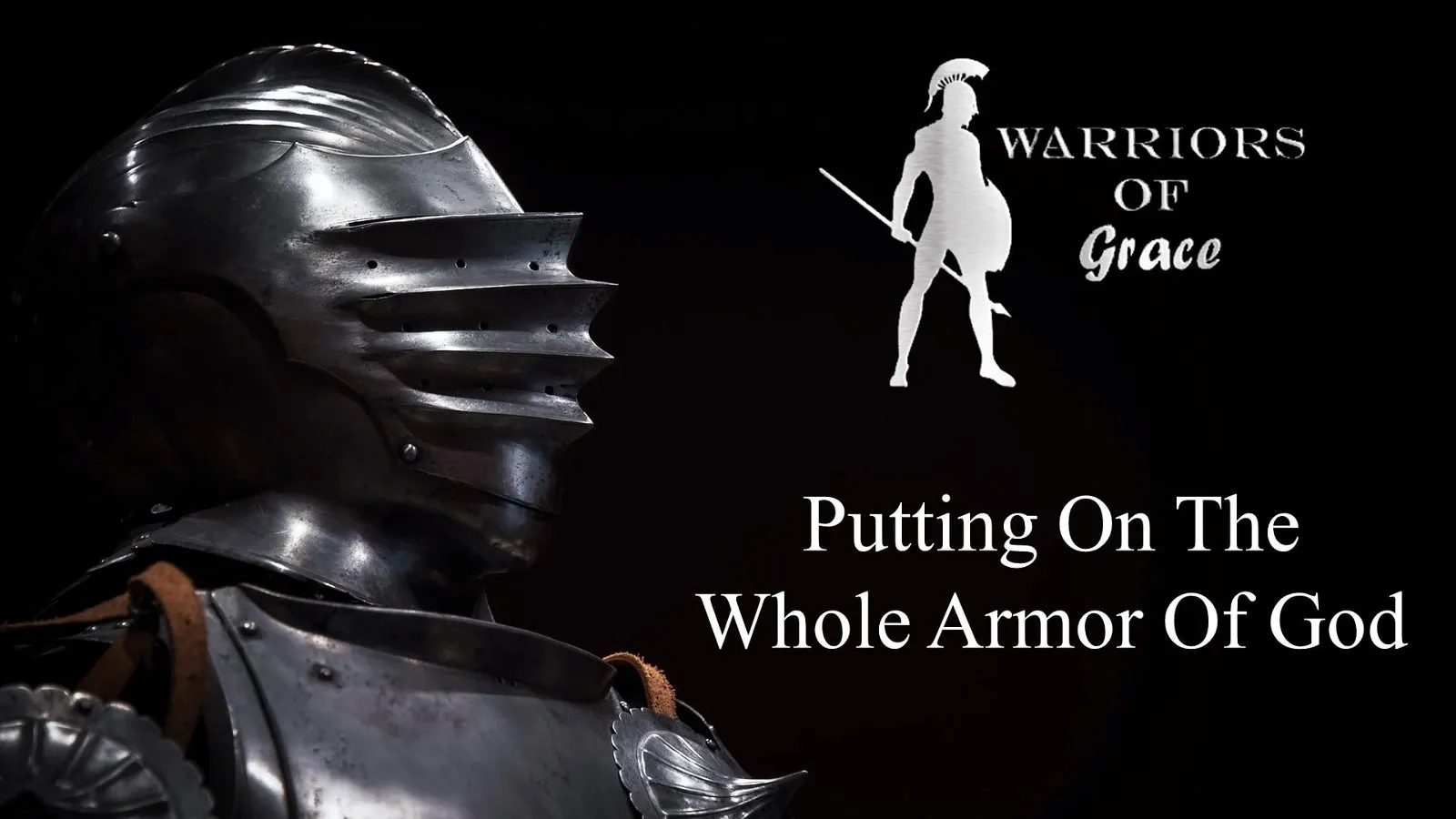 putting on the whole armor of god