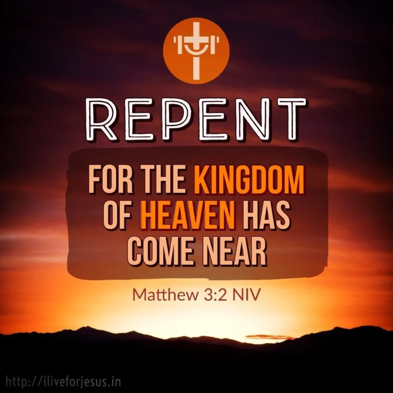 repentance in the bible verse