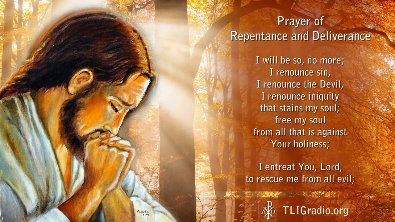 repentance prayer