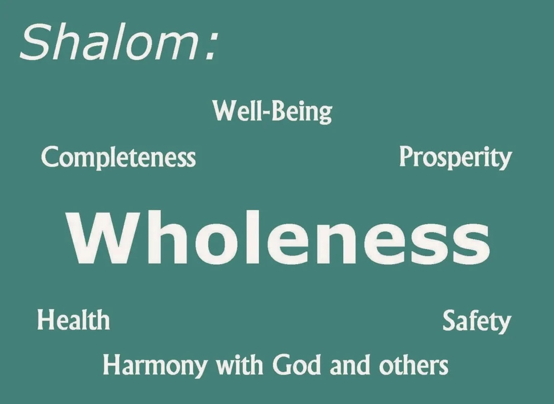 shalom meaning of