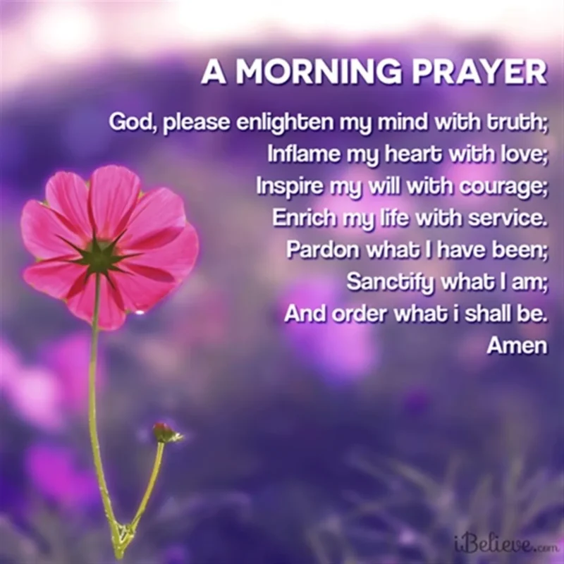 short morning prayer