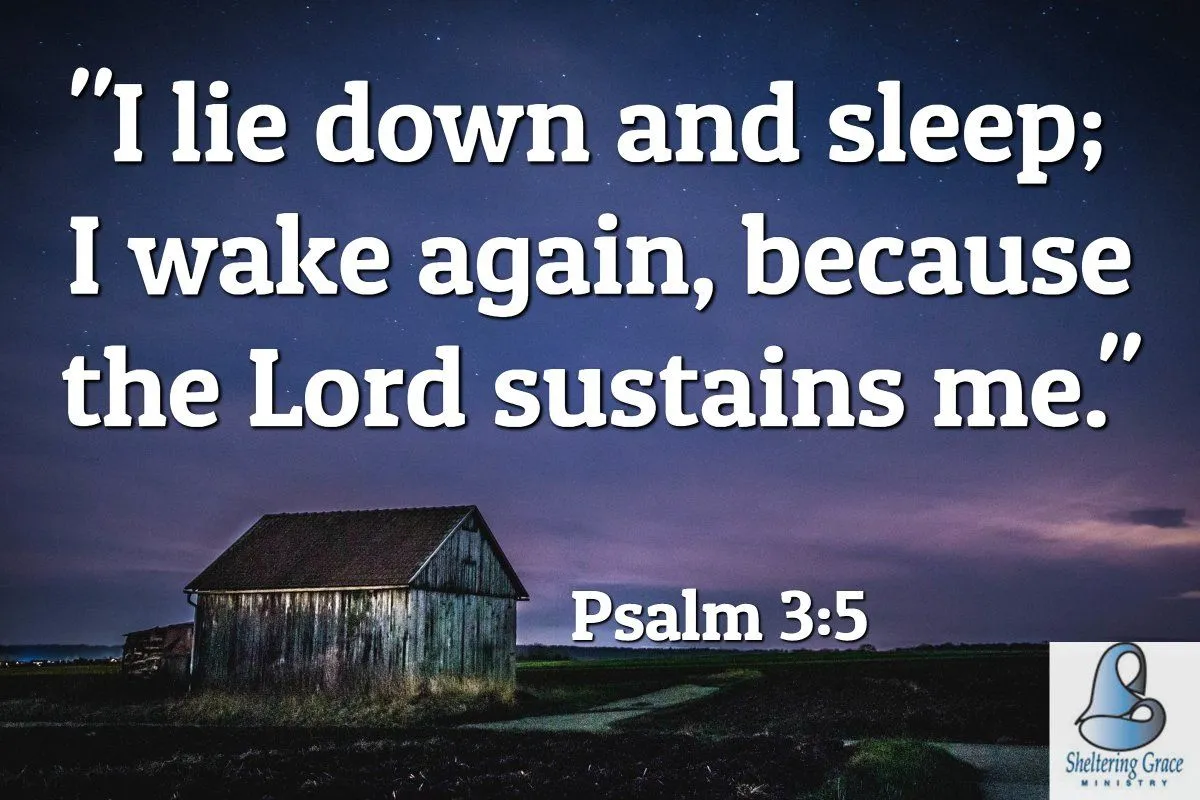 sleeping scripture