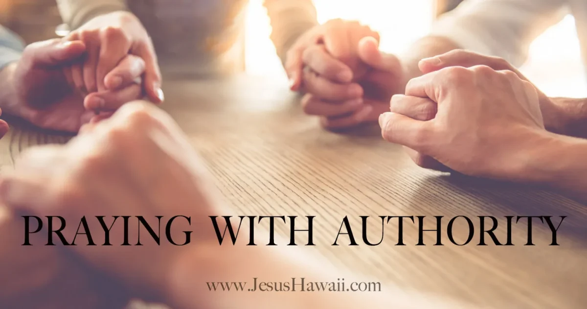 taking authority in prayer