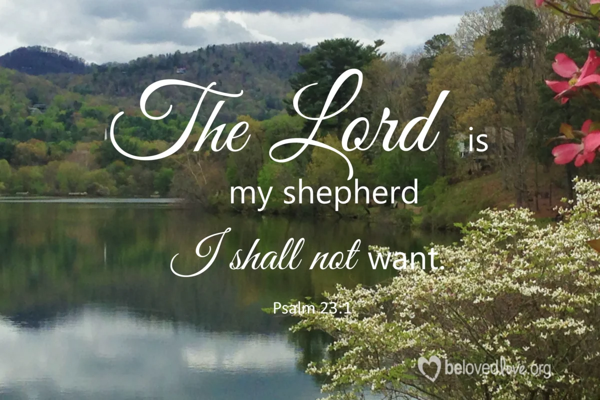 the lord is my shepherd meaning
