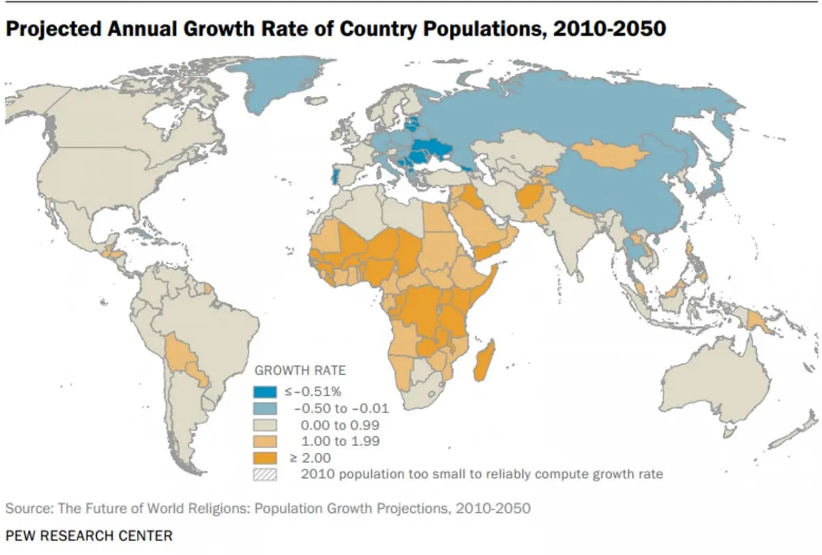 Top 20 Countries Where Christianity Is Growing The Fastest (2024)