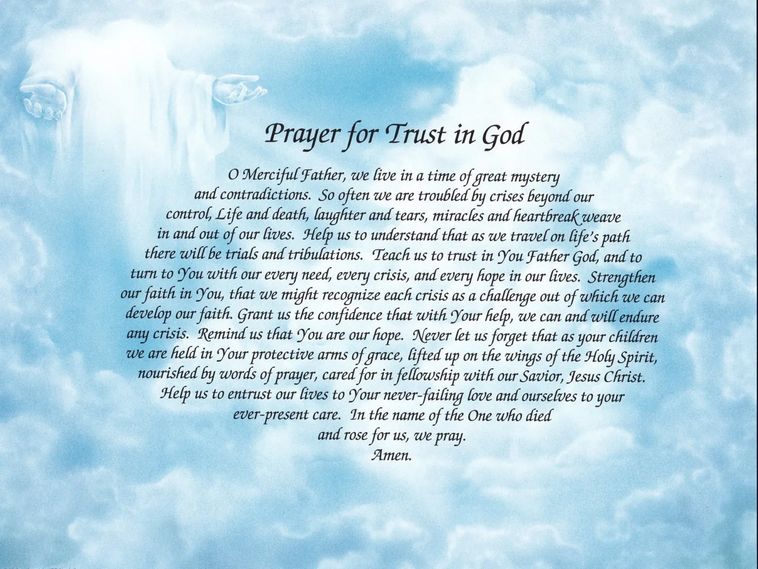 Trusting God Prayer (2024)