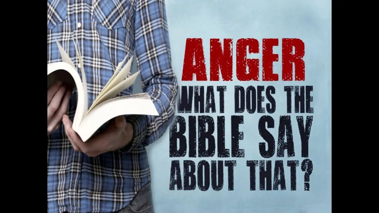 what causes anger bible