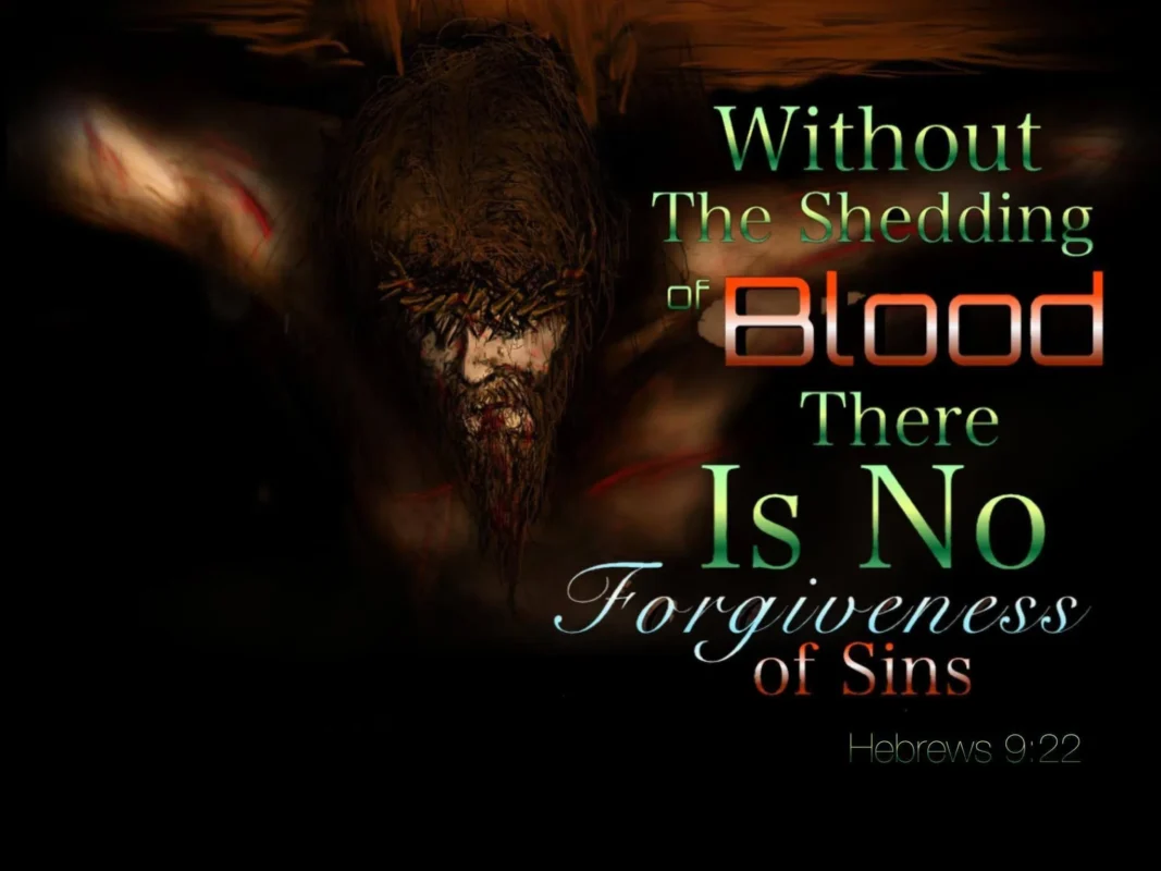 without the shedding of blood